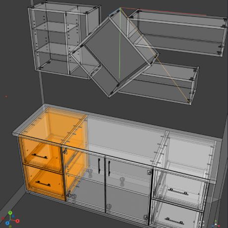 Custom Kitchen Remodel design, planning, and engineering for Livermore.